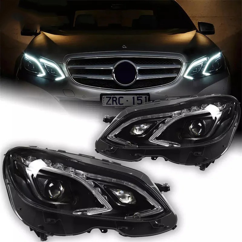 W212 LED headlights