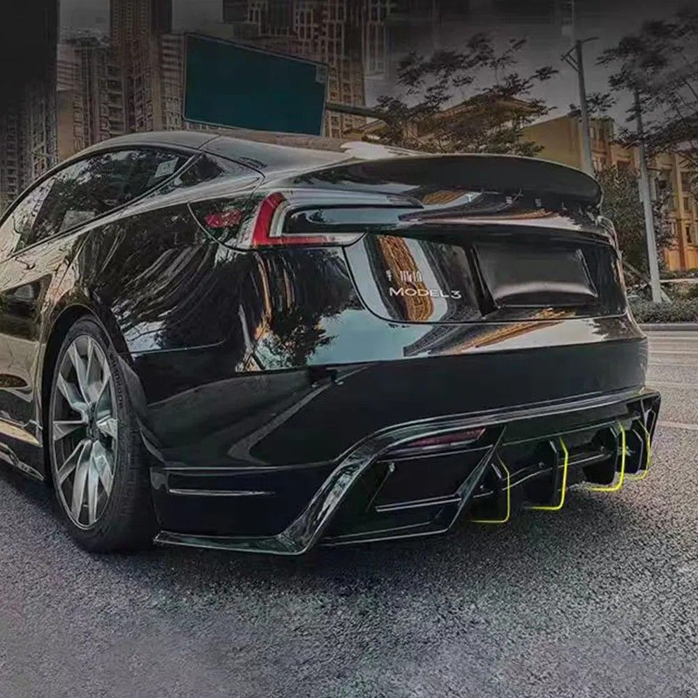 Tesla Model 3 rear diffuser